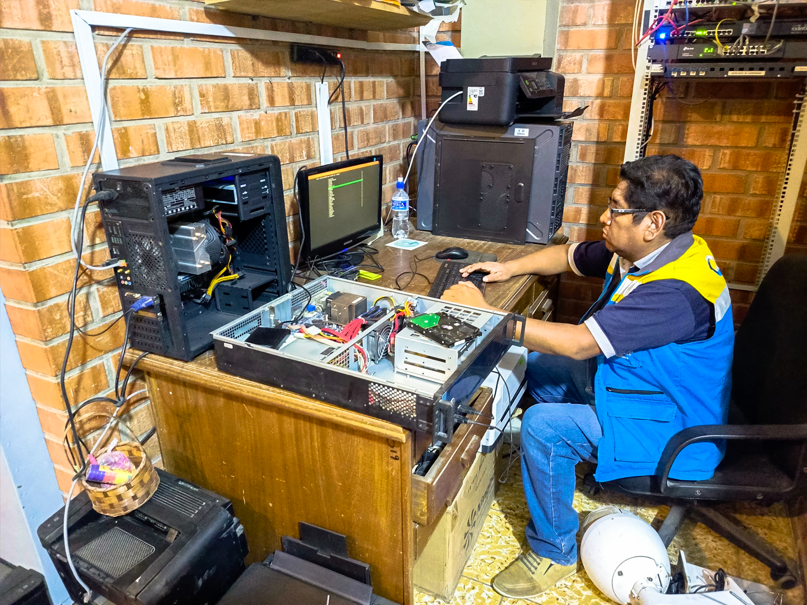 Mantenimiento de servidores